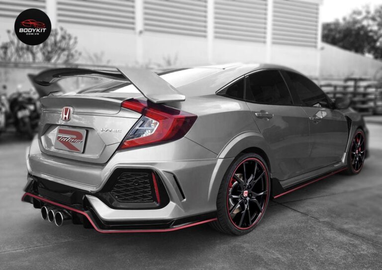 Body kit Honda Civic (FK) độ Type R mẫu Tithum